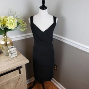 NWT Dressbarn Little Black Dress tummy control 20W